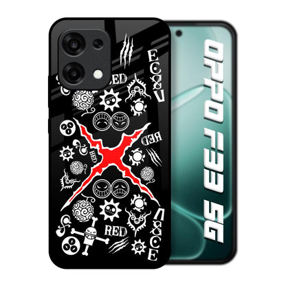Red Zone Oppo F33 5G Glass Back Cover Online