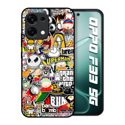 Boosted Oppo F33 5G Glass Back Cover Online