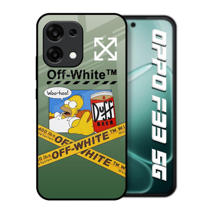 Duff Beer Oppo F33 5G Glass Back Cover Online
