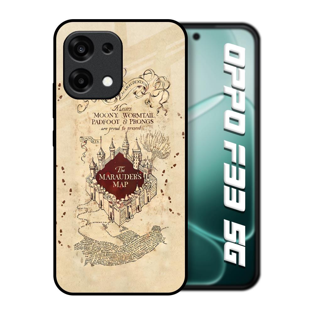 Magical Map Oppo F33 5G Glass Back Cover Online