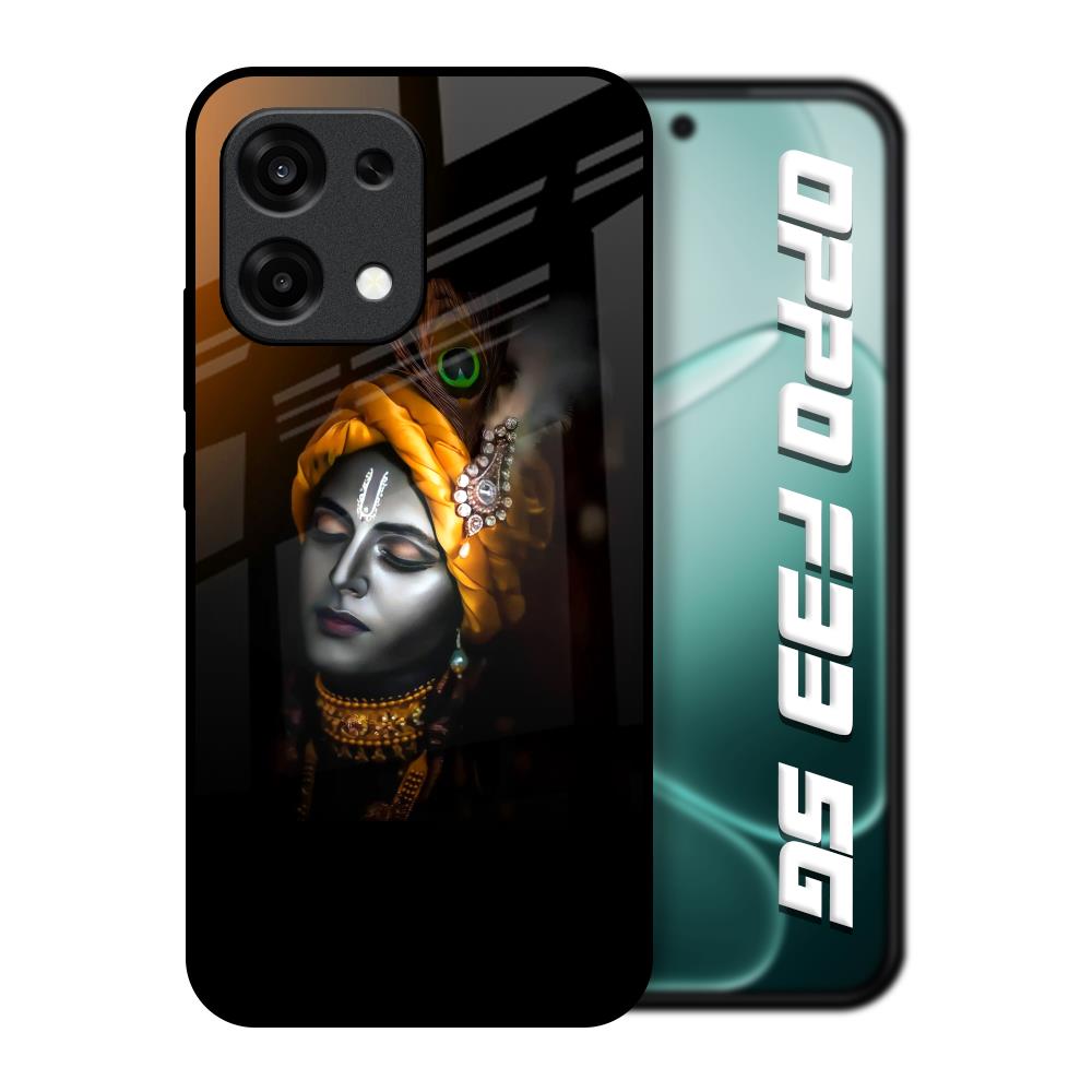 Ombre Krishna Oppo F33 5G Glass Back Cover Online