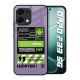 Run & Freedom Oppo F33 5G Glass Back Cover Online