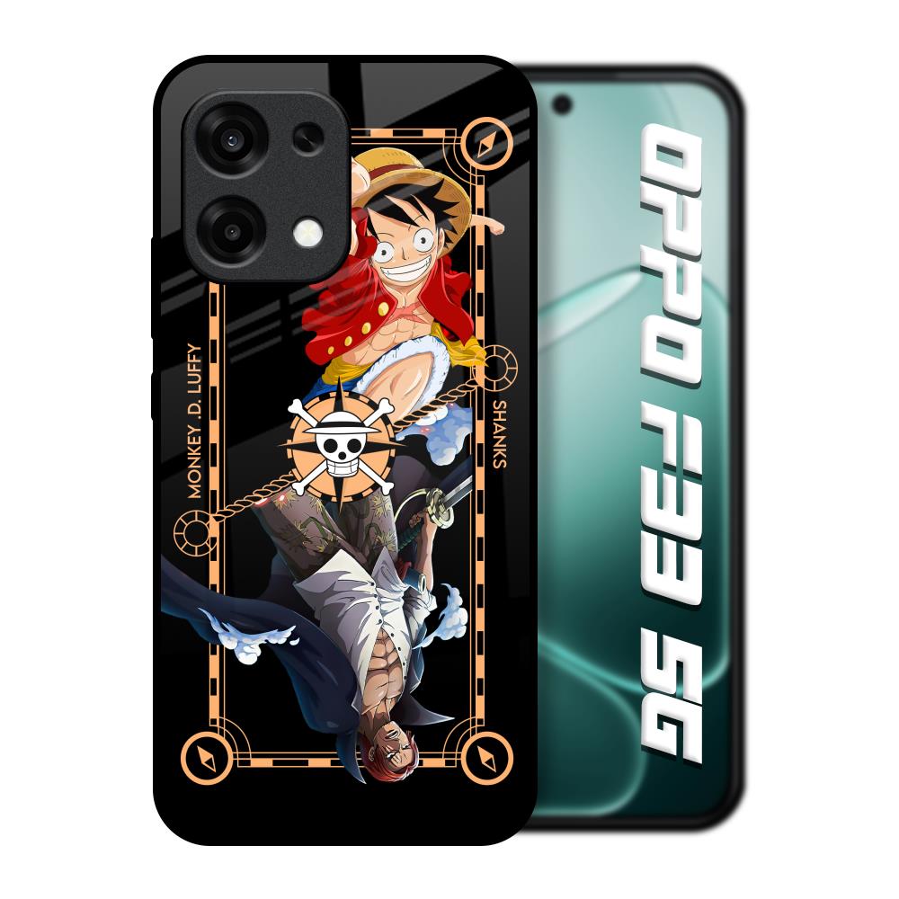 Shanks & Luffy Oppo F33 5G Glass Back Cover Online