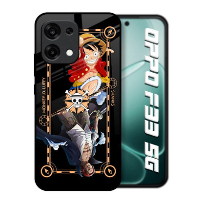 Shanks & Luffy Oppo F33 5G Glass Back Cover Online