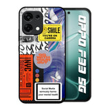 Smile for Camera Oppo F33 5G Glass Back Cover Online
