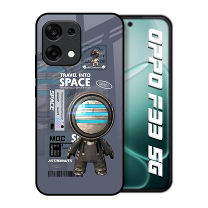 Space Travel Oppo F33 5G Glass Back Cover Online