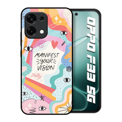 Vision Manifest Oppo F33 5G Glass Back Cover Online