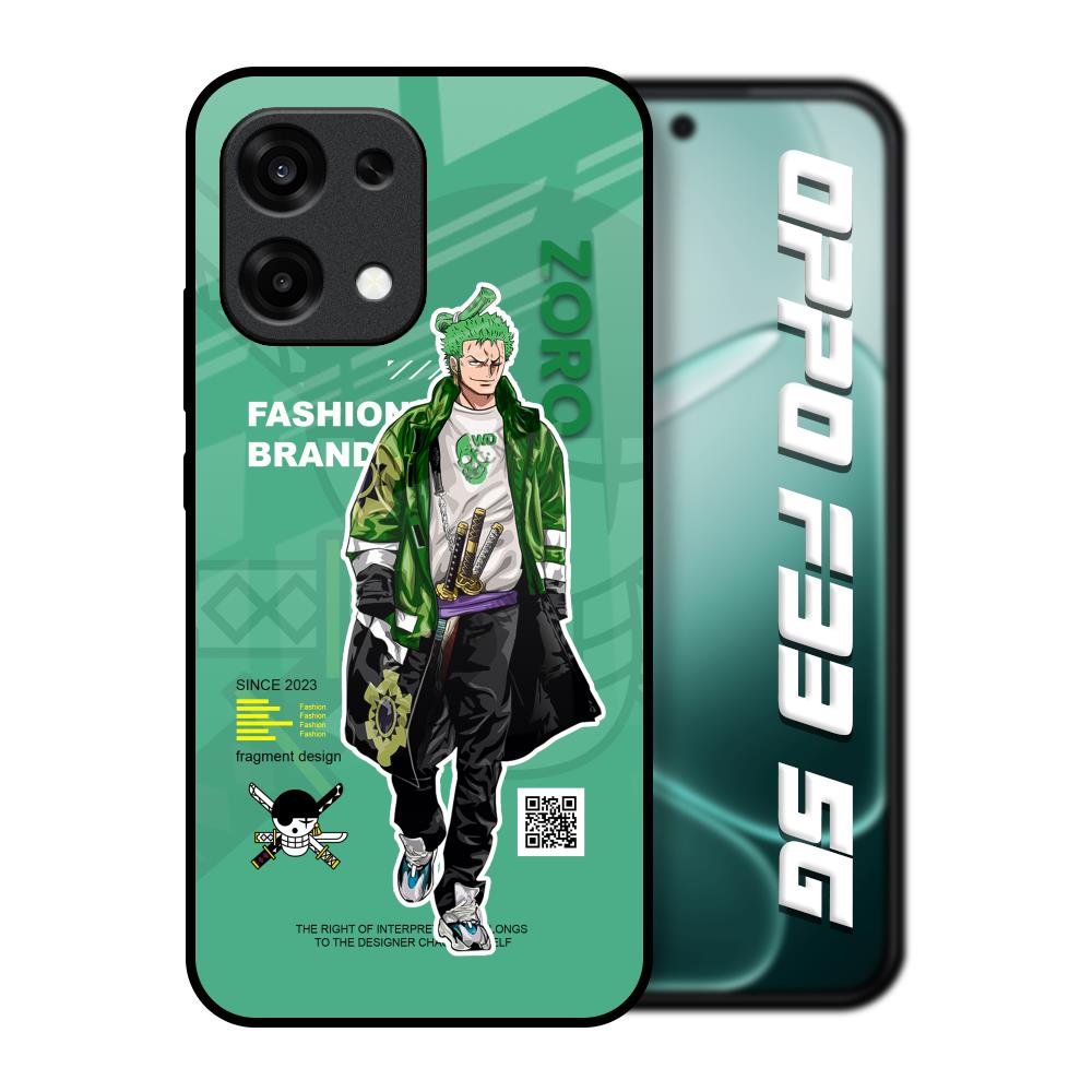 Zoro Bape Oppo F33 5G Glass Back Cover Online