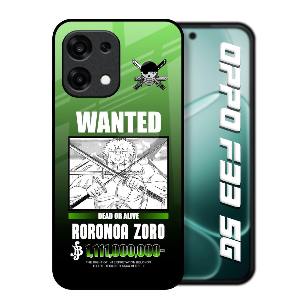 Zoro Wanted Oppo F33 5G Glass Back Cover Online