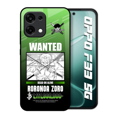 Zoro Wanted Oppo F33 5G Glass Back Cover Online