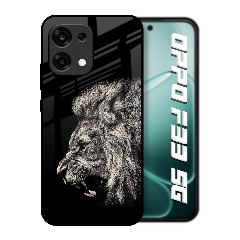 Brave Lion Oppo F33 5G Glass Back Cover Online