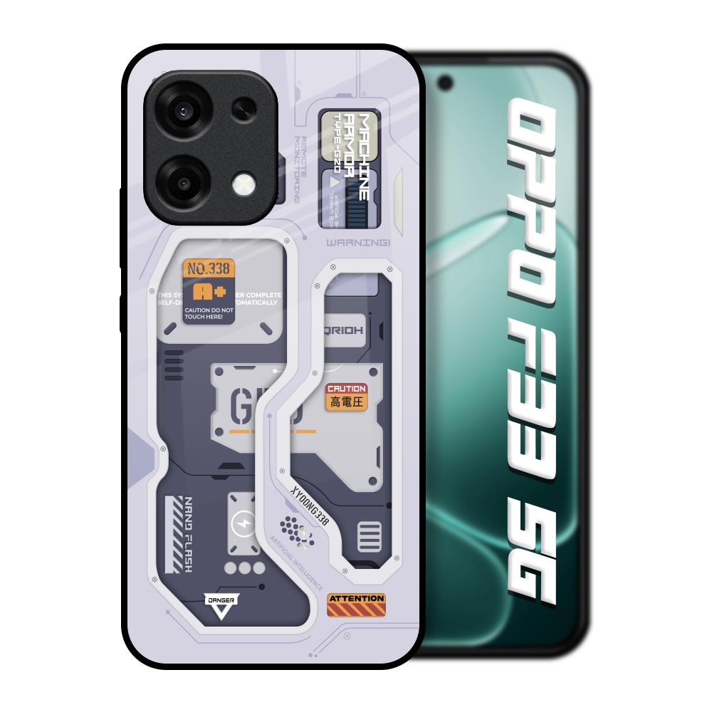 Tech Savvy Oppo F33 5G Glass Back Cover Online