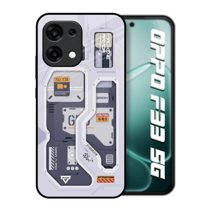 Tech Savvy Oppo F33 5G Glass Back Cover Online