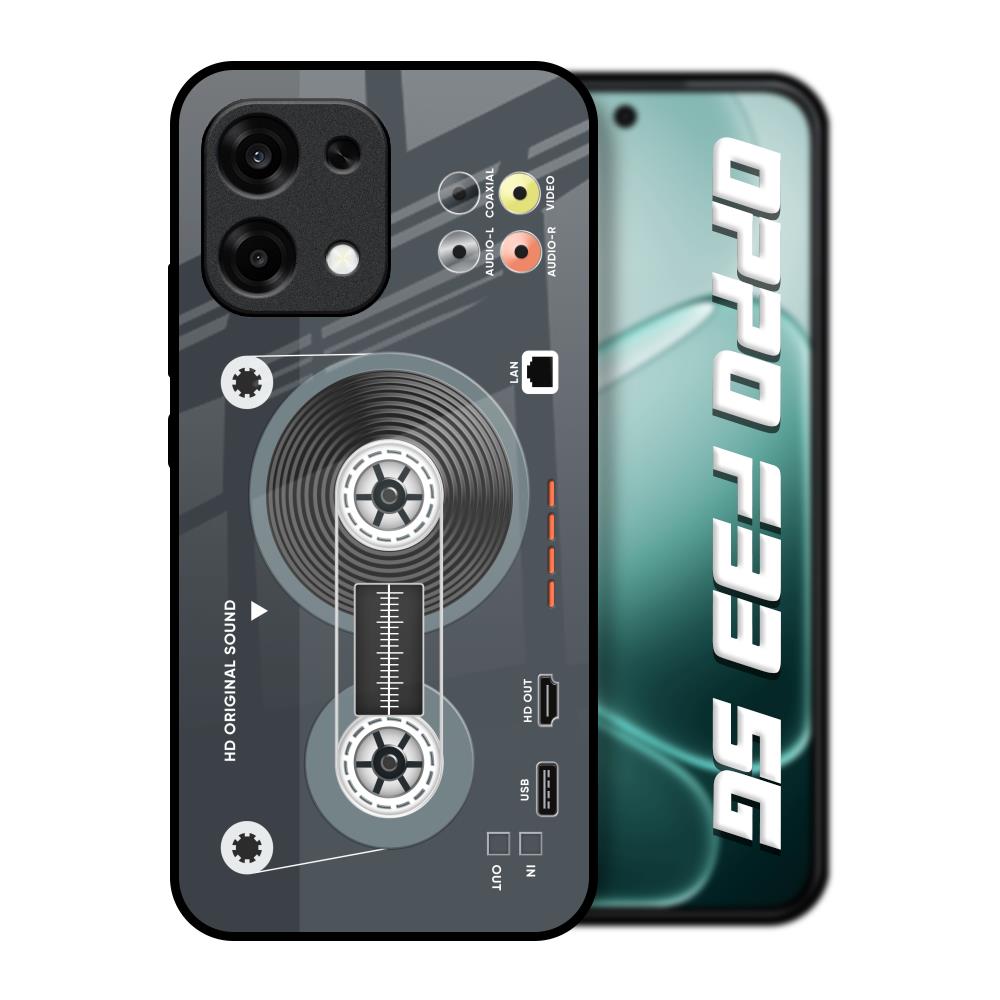 Retro Recorder Oppo F33 5G Glass Back Cover Online