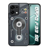 Retro Recorder Oppo F33 5G Glass Back Cover Online