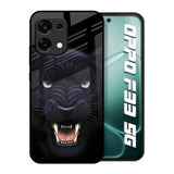 Angry Black Tiger Oppo F33 5G Glass Back Cover Online