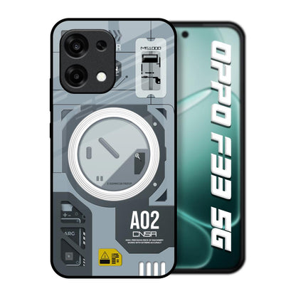 Modern Technology Oppo F33 5G Glass Back Cover Online