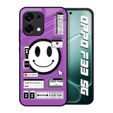 Code with Smile Oppo F33 5G Glass Back Cover Online