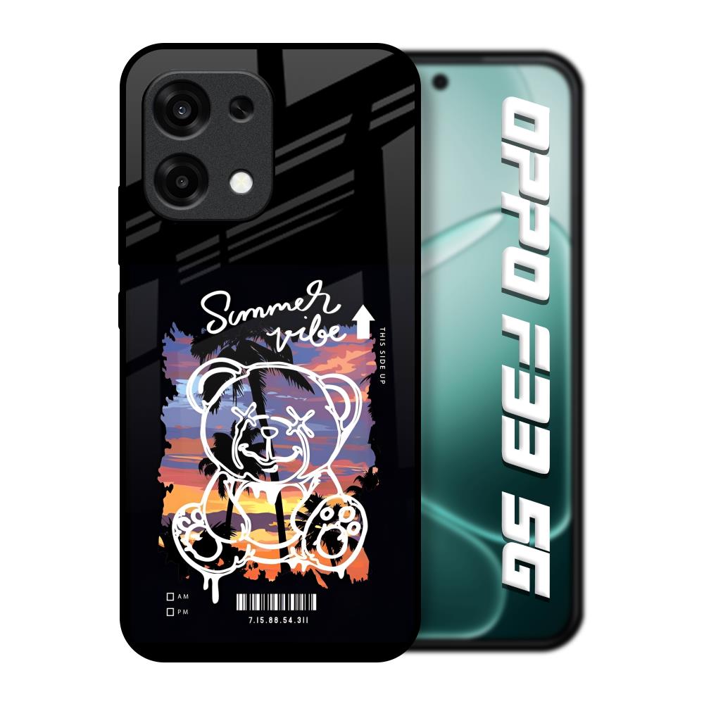 Summer Vibe Oppo F33 5G Glass Back Cover Online