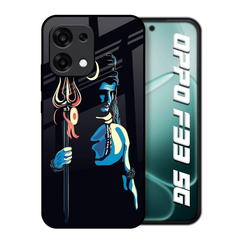 Mahakal Oppo F33 5G Glass Back Cover Online