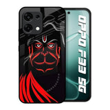 Lord Hanuman Oppo F33 5G Glass Back Cover Online