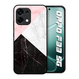 Marble Collage Art Oppo F33 5G Glass Back Cover Online
