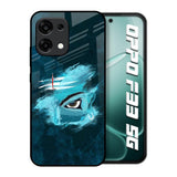 Power Of Trinetra Oppo F33 5G Glass Back Cover Online