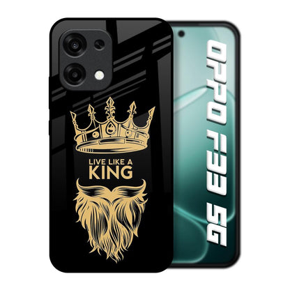 King Life Oppo F33 5G Glass Back Cover Online
