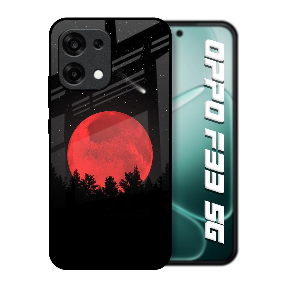 Moonlight Aesthetic Oppo F33 5G Glass Back Cover Online