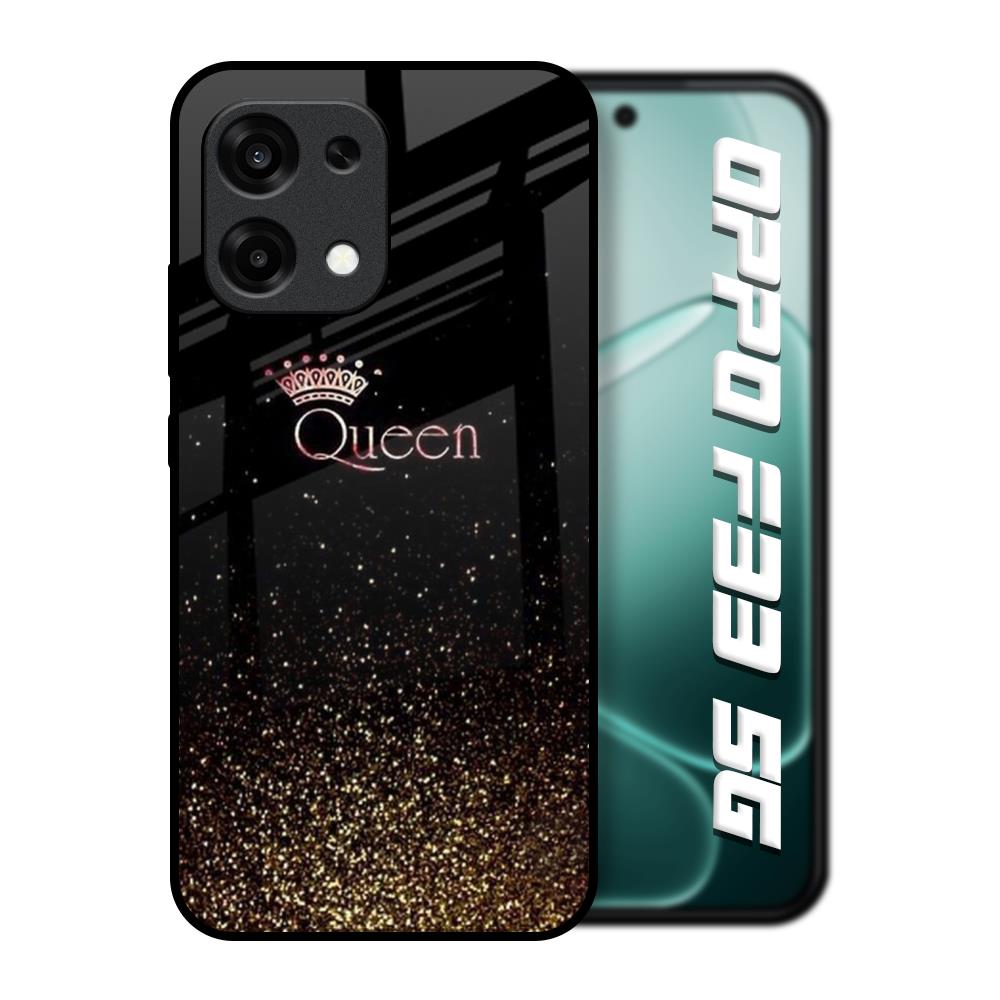 I Am The Queen Oppo F33 5G Glass Back Cover Online