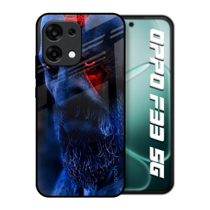 God Of War Oppo F33 5G Glass Back Cover Online