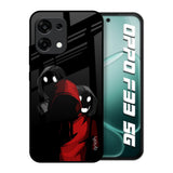 Shadow Character Oppo F33 5G Glass Back Cover Online