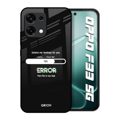 Error Oppo F33 5G Glass Back Cover Online