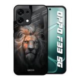Devil Lion Oppo F33 5G Glass Back Cover Online