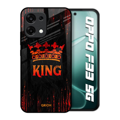 Royal King Oppo F33 5G Glass Back Cover Online