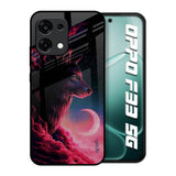 Moon Wolf Oppo F33 5G Glass Back Cover Online