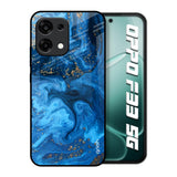 Gold Sprinkle Oppo F33 5G Glass Back Cover Online