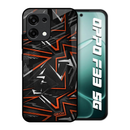 Vector Art Oppo F33 5G Glass Back Cover Online