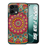 Elegant Mandala Oppo F33 5G Glass Back Cover Online