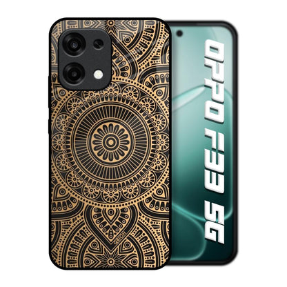 Luxury Mandala Oppo F33 5G Glass Back Cover Online