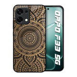 Luxury Mandala Oppo F33 5G Glass Back Cover Online