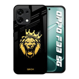 Lion The King Oppo F33 5G Glass Back Cover Online