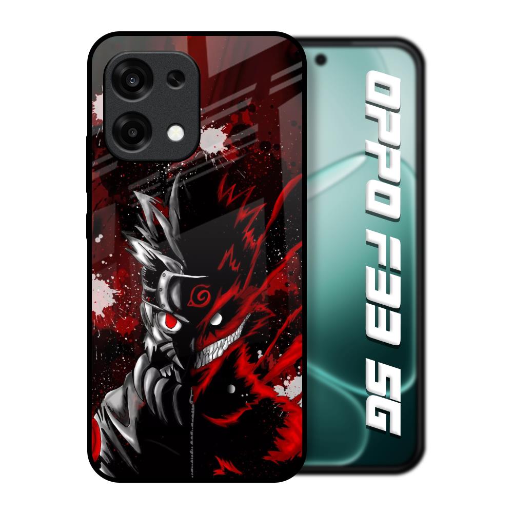 Dark Character Oppo F33 5G Glass Back Cover Online
