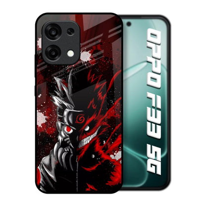 Dark Character Oppo F33 5G Glass Back Cover Online