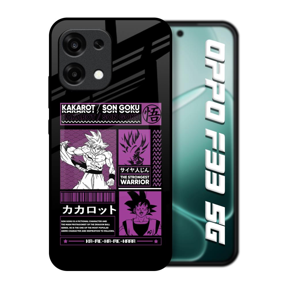 Strongest Warrior Oppo F33 5G Glass Back Cover Online