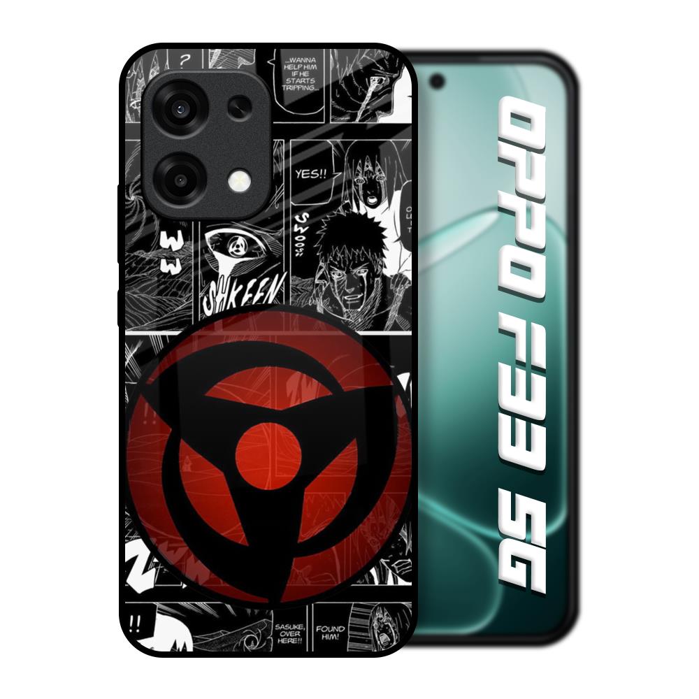 Sharingan Oppo F33 5G Glass Back Cover Online