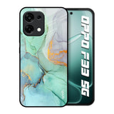 Green Marble Oppo F33 5G Glass Back Cover Online