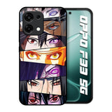 Anime Eyes Oppo F33 5G Glass Back Cover Online