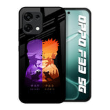 Minimalist Anime Oppo F33 5G Glass Back Cover Online