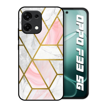 Geometrical Marble Oppo F33 5G Glass Back Cover Online